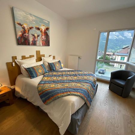 Appartement Au Pied Du Mont-Blanc 2! Sallanches Exteriör bild